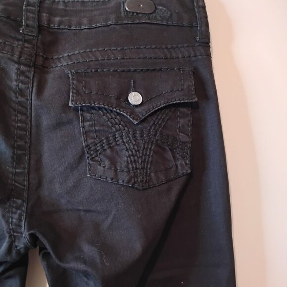 Kut from the Kloth Women’s Black Natalie Dark Wash High Rise Bootcut Jeans Sz 10 - Picture 4 of 8